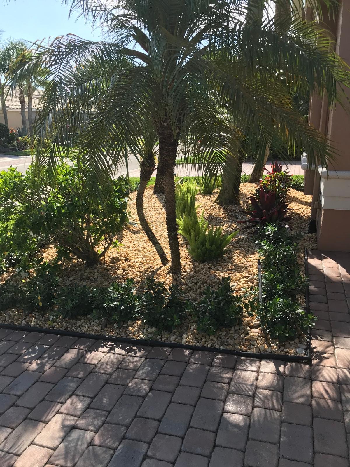 Landscape improvement work by Amaya's Landscaping